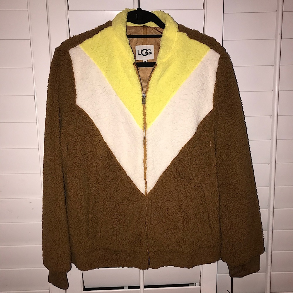 🔥🔥🔥NWT UGG Annalise Teddy Sherpa Jacket